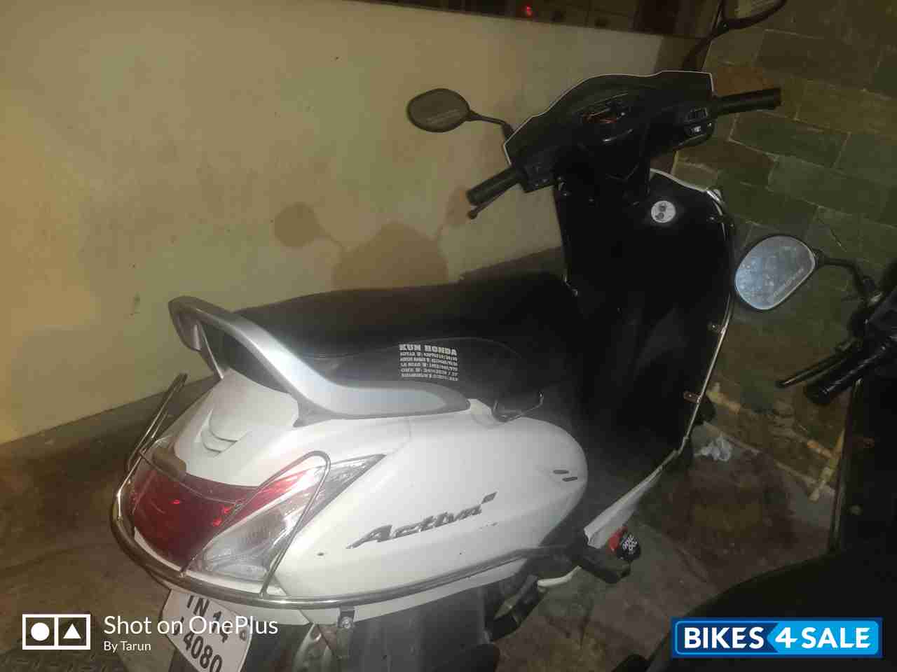 White Honda Activa 3G White Honda Activa 3G