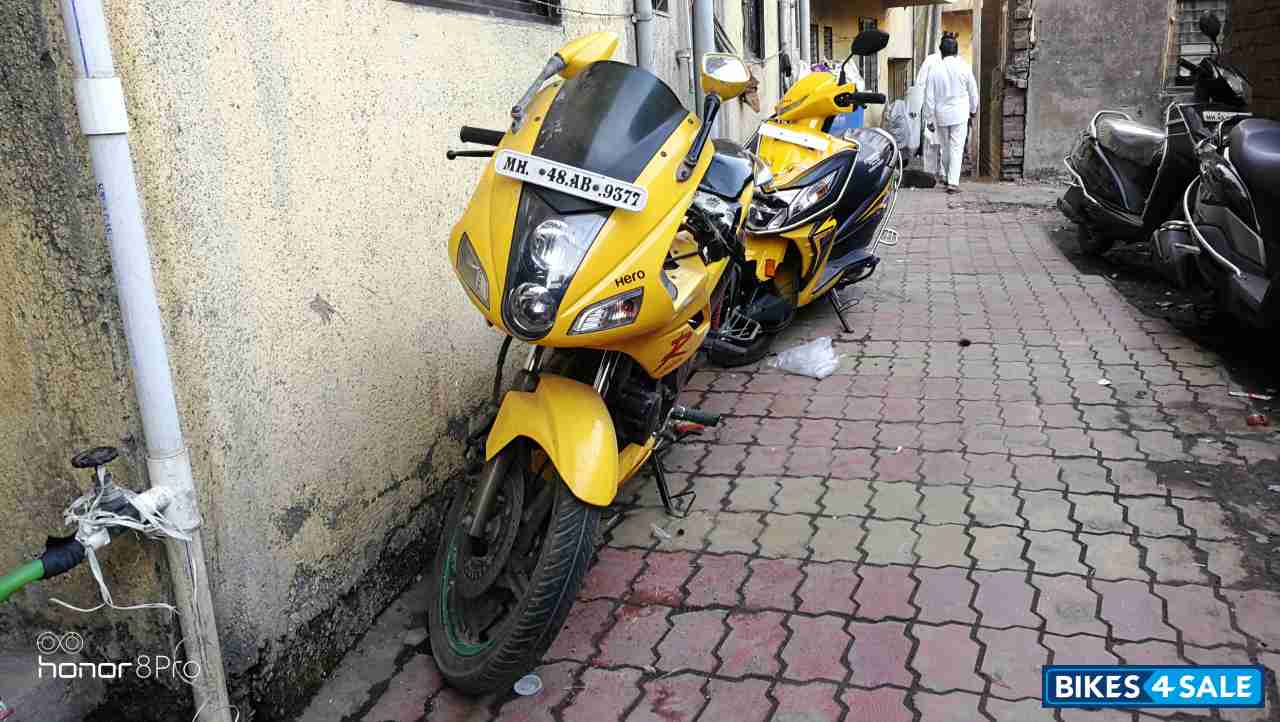 Used 15 Model Hero Karizma R For Sale In Mumbai Id 0346 Yellow Colour Bikes4sale