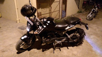 Black KTM Duke 200