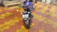 Blue Yamaha YZF R15 V2
