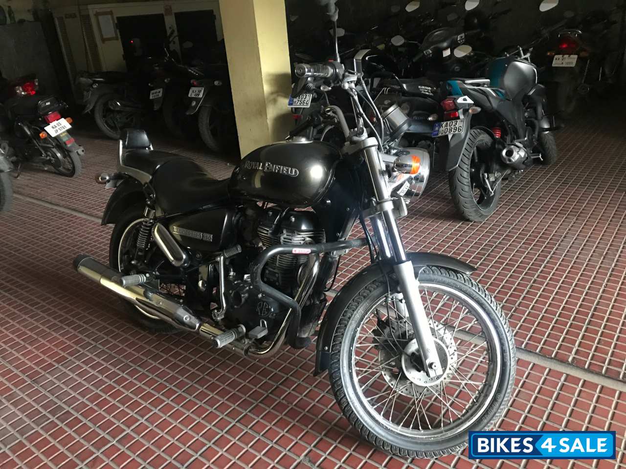 Lightning Green Royal Enfield Thunderbird 350