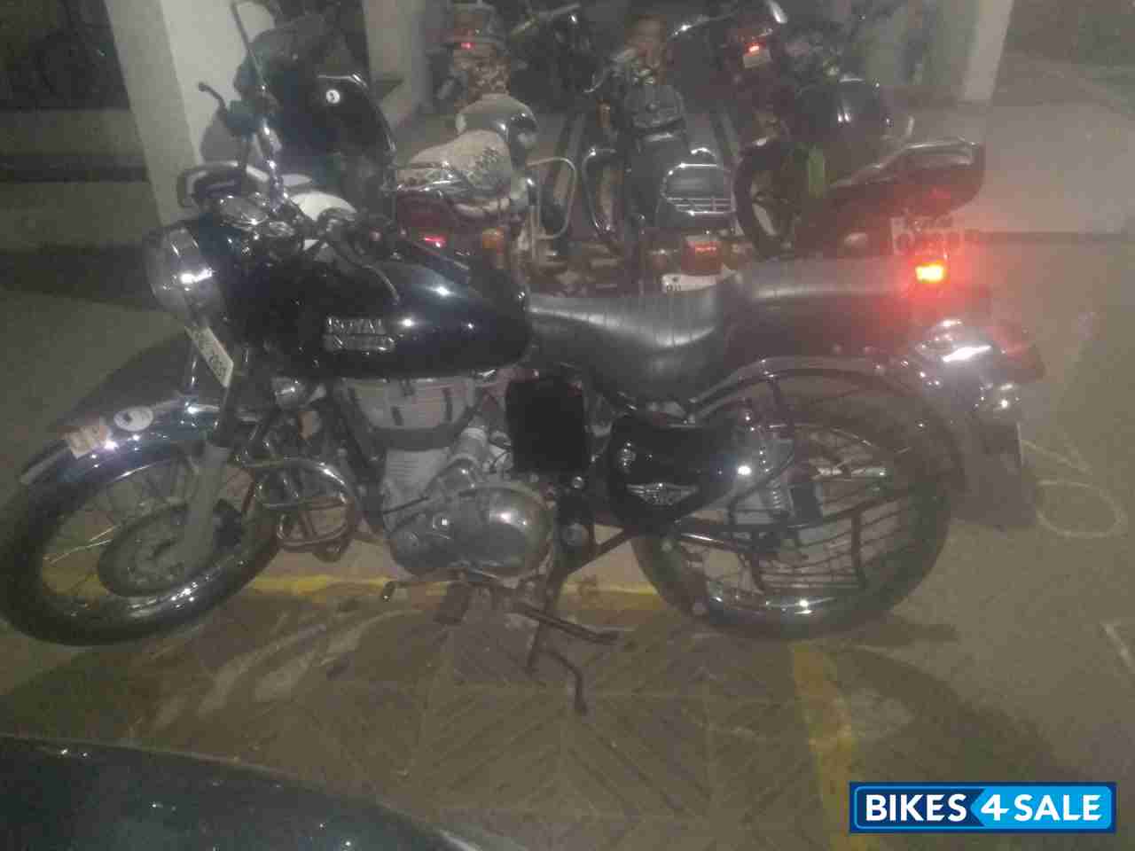 Black Royal Enfield Bullet Electra