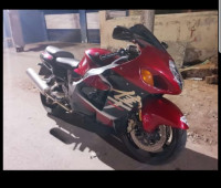 Red Suzuki Hayabusa
