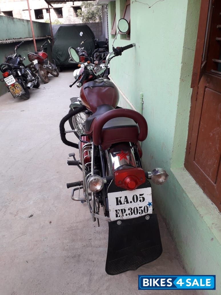 Marron & Chromium Royal Enfield Bullet Electra