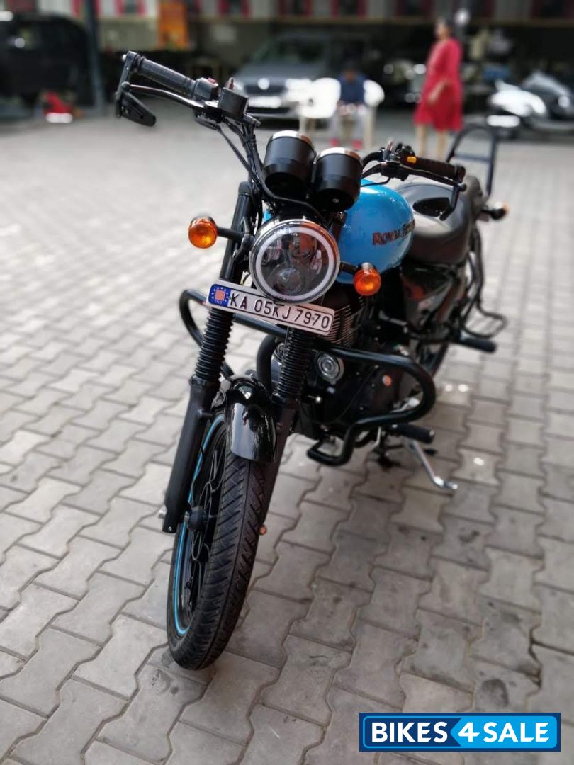 Drifter Blue Royal Enfield Thunderbird X 500