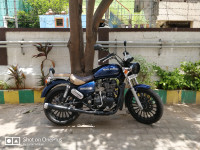 Marine Blue Royal Enfield Thunderbird 350