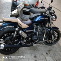 Marine Blue Royal Enfield Thunderbird 350