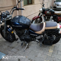Marine Blue Royal Enfield Thunderbird 350
