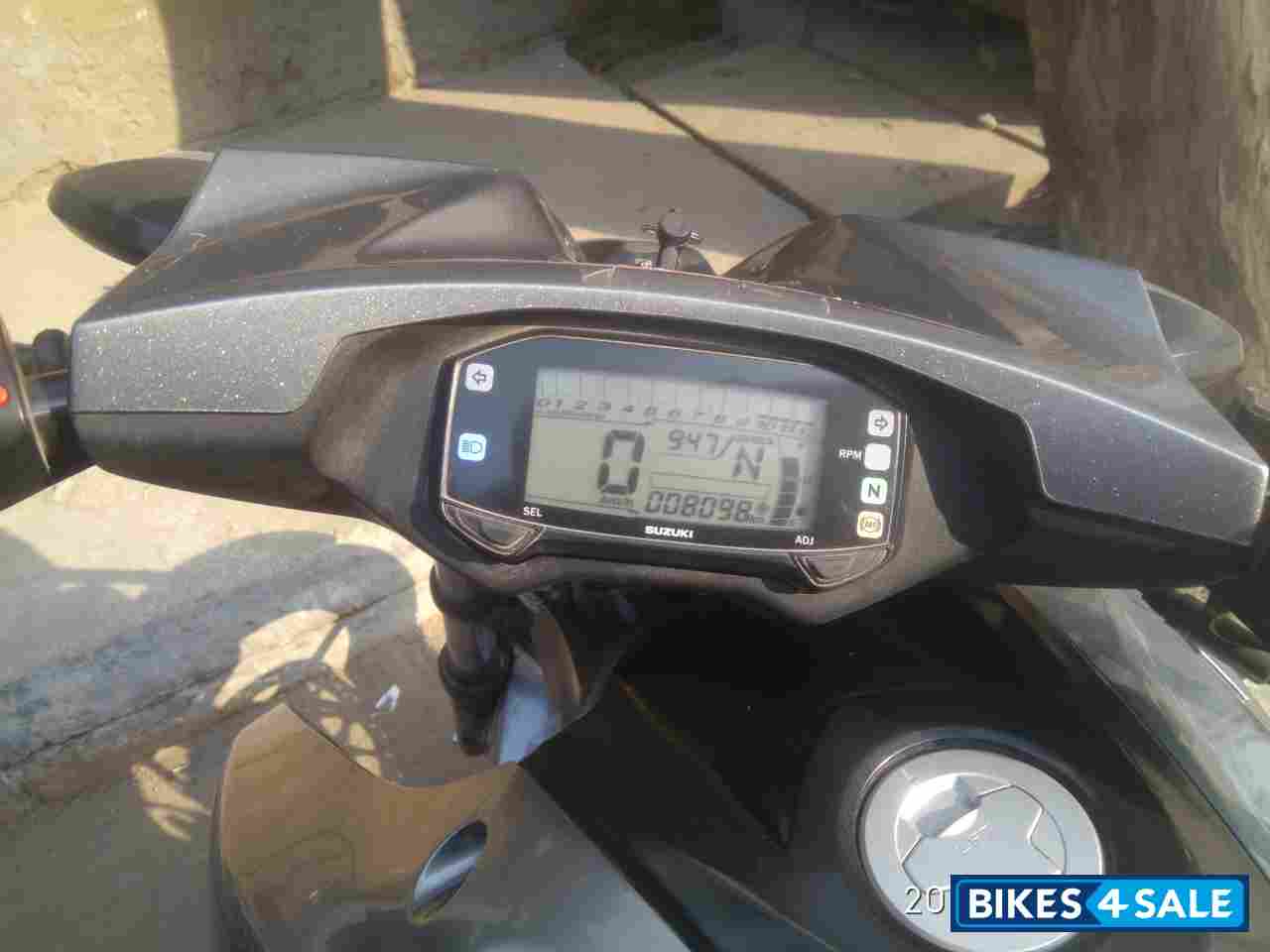 Gray Black Suzuki Intruder 150