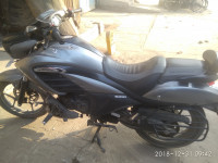 Gray Black Suzuki Intruder 150