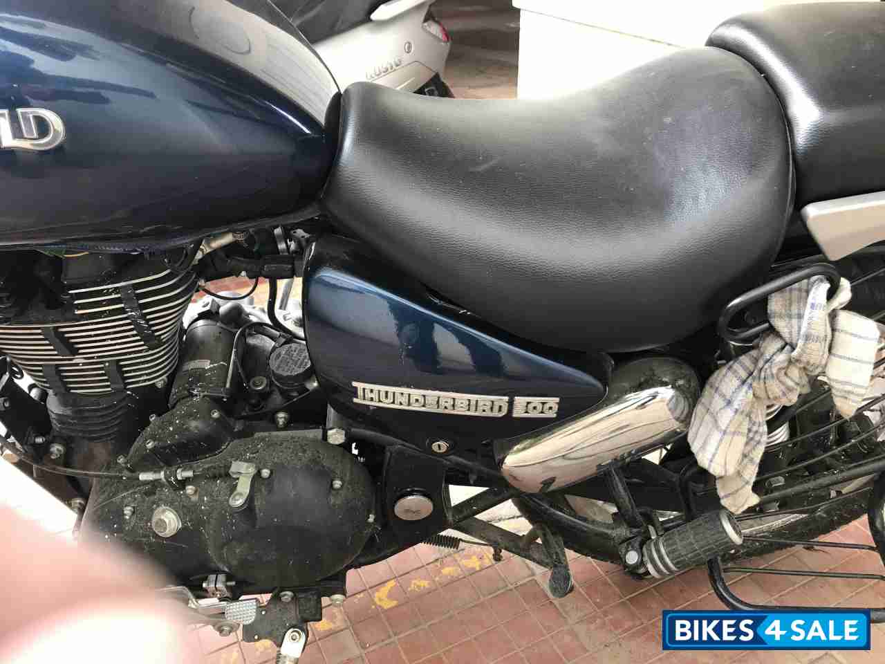 Marine Blue Royal Enfield Thunderbird 500 Marine Blue Royal Enfield Thunderbird 500