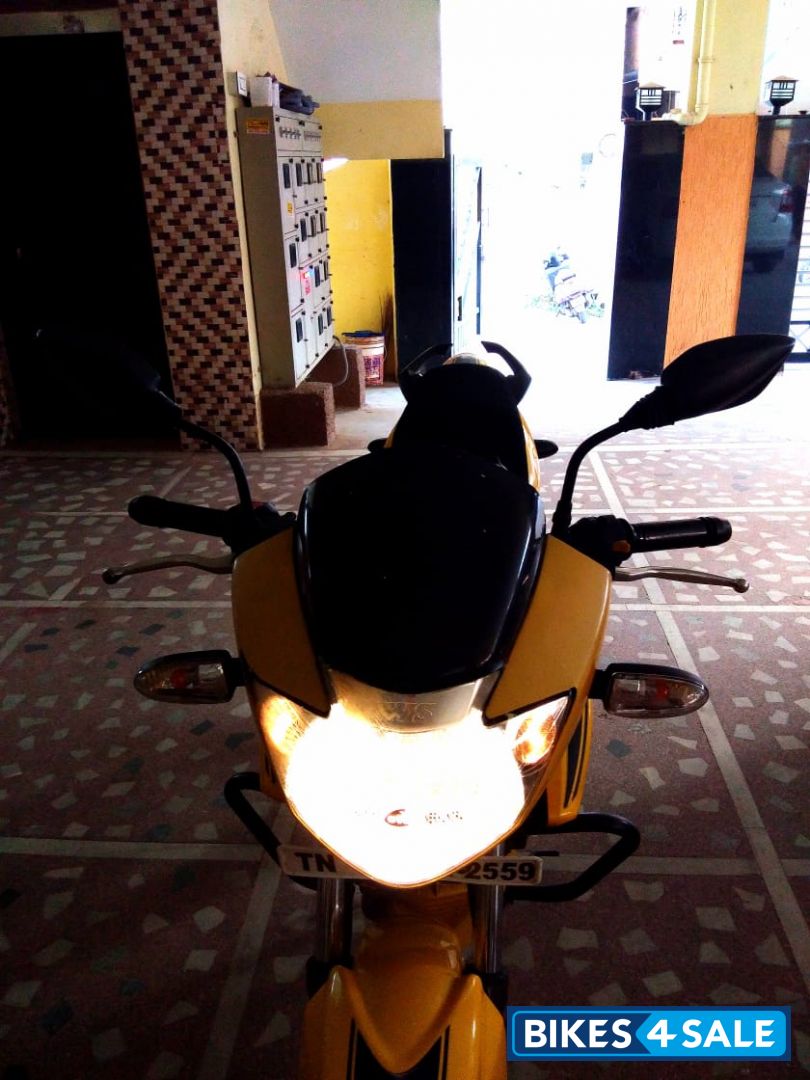 Yellow TVS Apache RTR 160