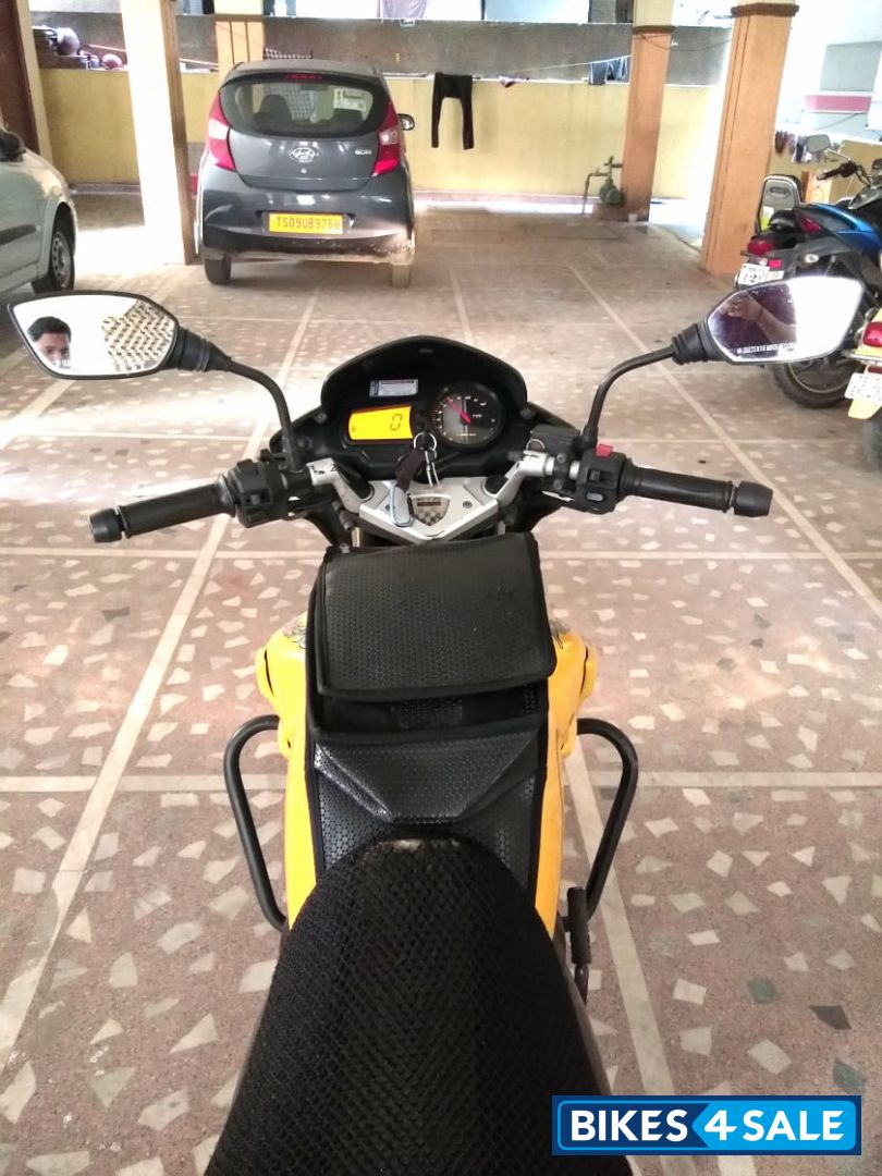 Yellow TVS Apache RTR 160