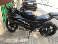Black & Silver Yamaha YZF R15 V2