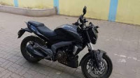 Matt Black Bajaj Dominar 400 Disc