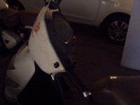 White Honda Dio