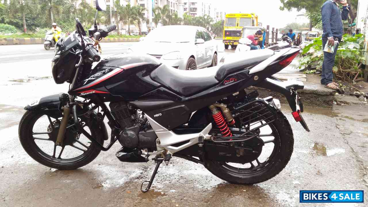 Black With Red Stripes Hero Xtreme Sports