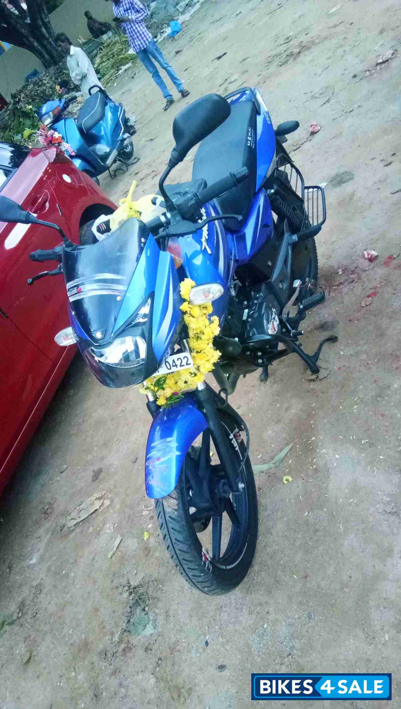 Blue Bajaj Pulsar 150 Classic