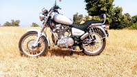 Silver Royal Enfield Thunderbird TwinSpark 350