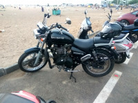 Matte Black Royal Enfield Thunderbird 350