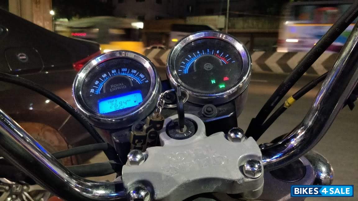 Matte Black Royal Enfield Thunderbird 350