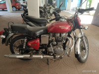 Red Royal Enfield Bullet Electra
