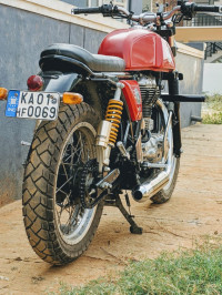 Red Royal Enfield Continental GT 535