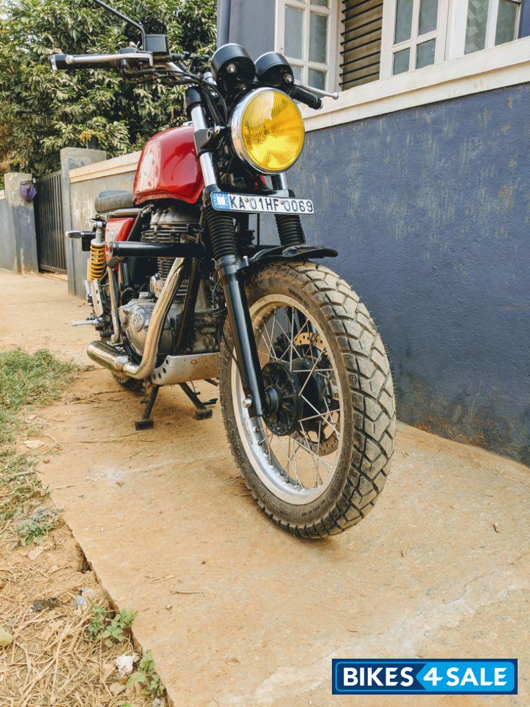 Red Royal Enfield Continental GT 535