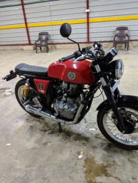 Red Royal Enfield Continental GT 535