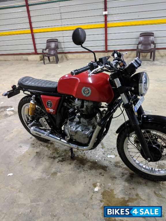 Red Royal Enfield Continental GT 535