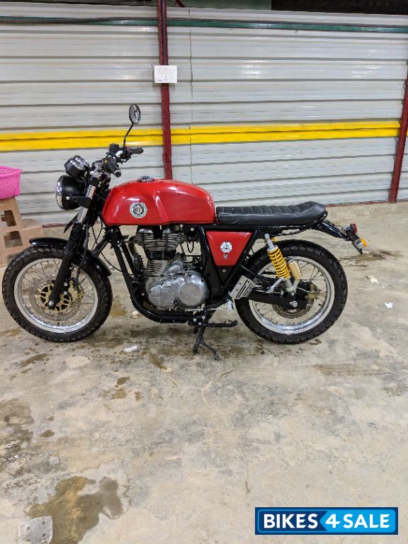 Red Royal Enfield Continental GT 535