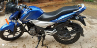 Blue Bajaj Discover 125 ST