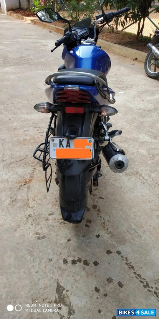 Blue Bajaj Discover 125 ST Blue Bajaj Discover 125 ST