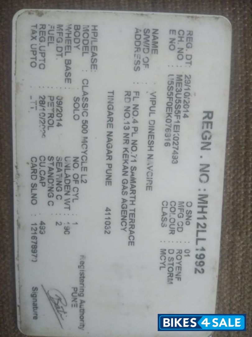 Royal Enfield Classic Desert Storm