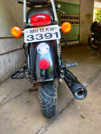 Flicker Black Royal Enfield Thunderbird 500