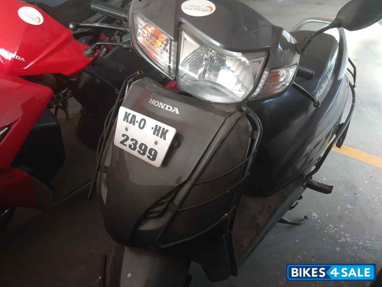 Grey Honda Activa Grey Honda Activa