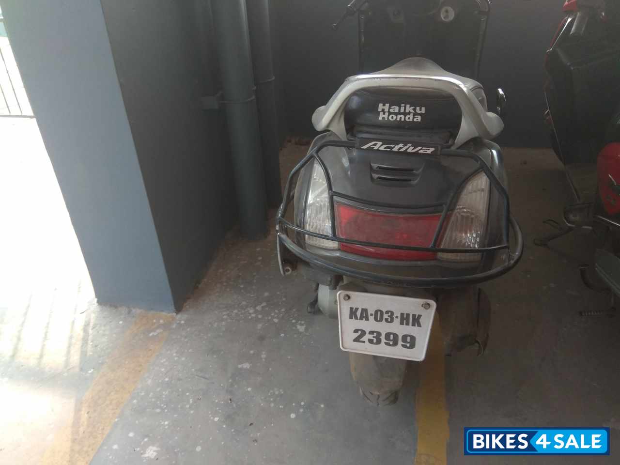 Grey Honda Activa Grey Honda Activa