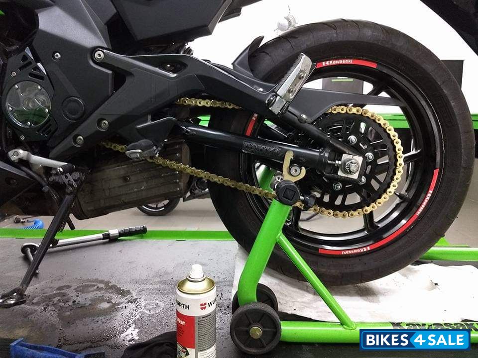 Lime Green Kawasaki Ninja 650R