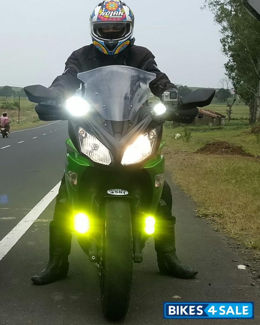 Lime Green Kawasaki Ninja 650R