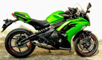 Lime Green Kawasaki Ninja 650R