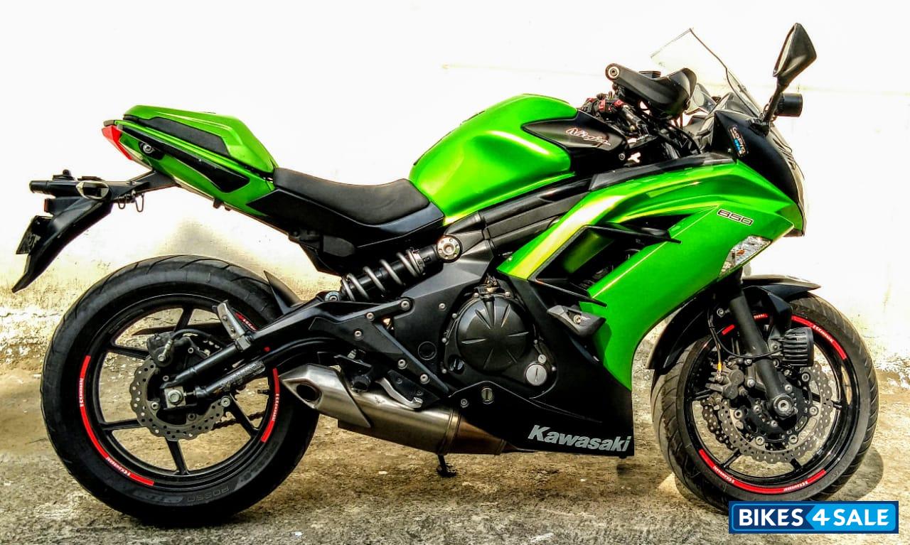 Lime Green Kawasaki Ninja 650R