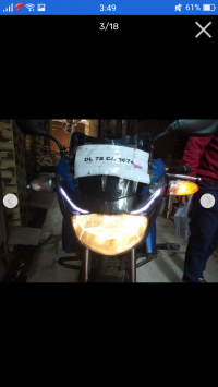 Blue TVS Apache RTR 180