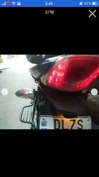 Blue TVS Apache RTR 180