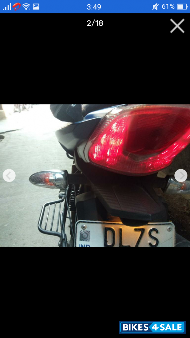 Blue TVS Apache RTR 180