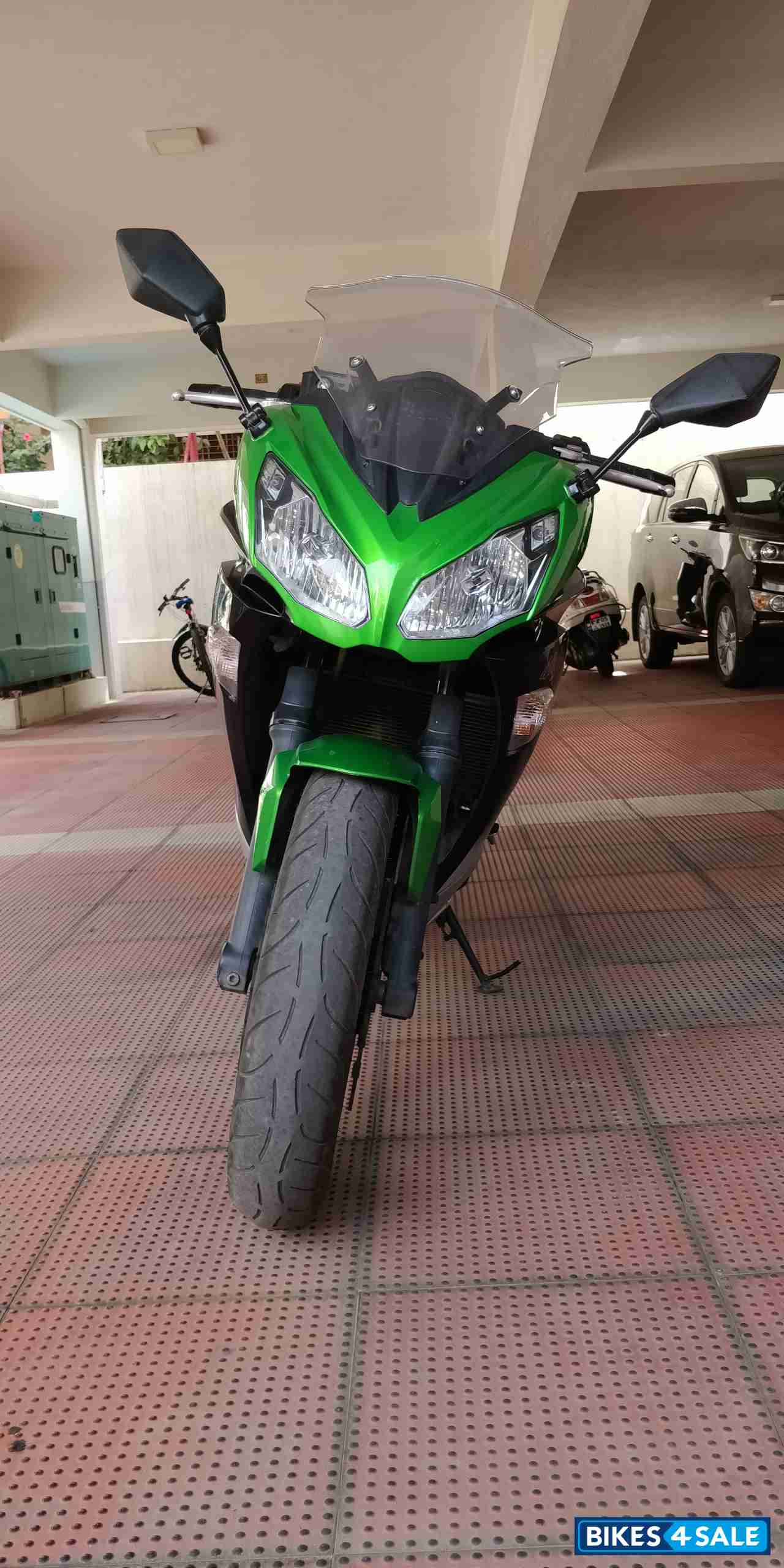 Green Kawasaki Ninja 650R