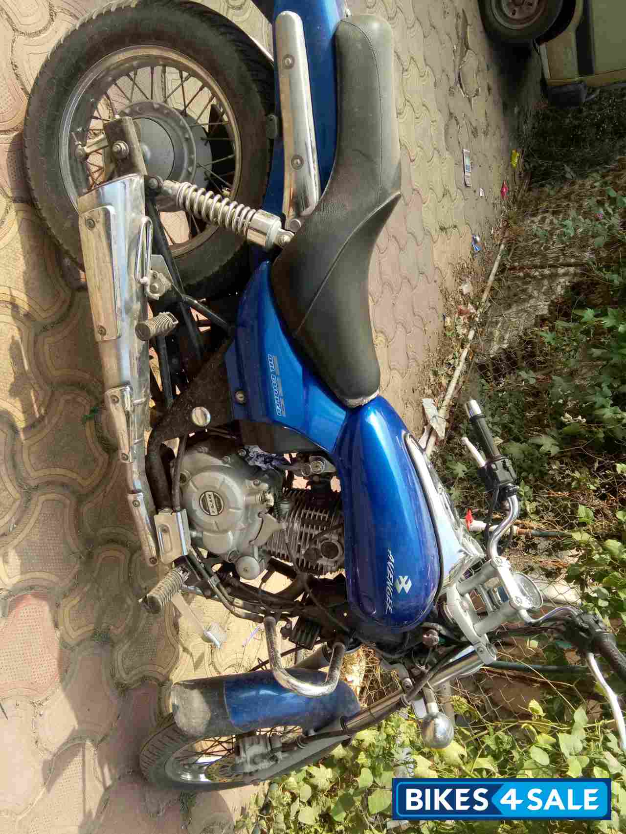 Blue Bajaj Avenger 220 DTS-i