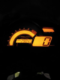 Black And Green Yamaha Fazer