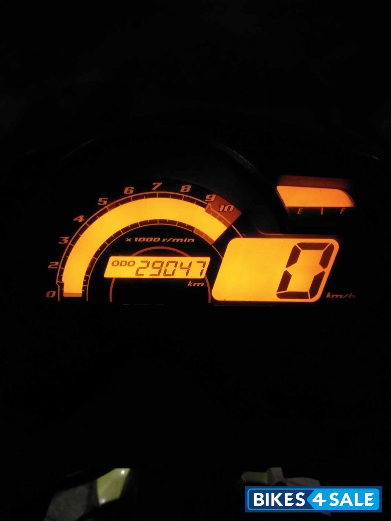 Black And Green Yamaha Fazer