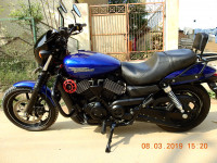 Superior Blue Harley Davidson Street 750