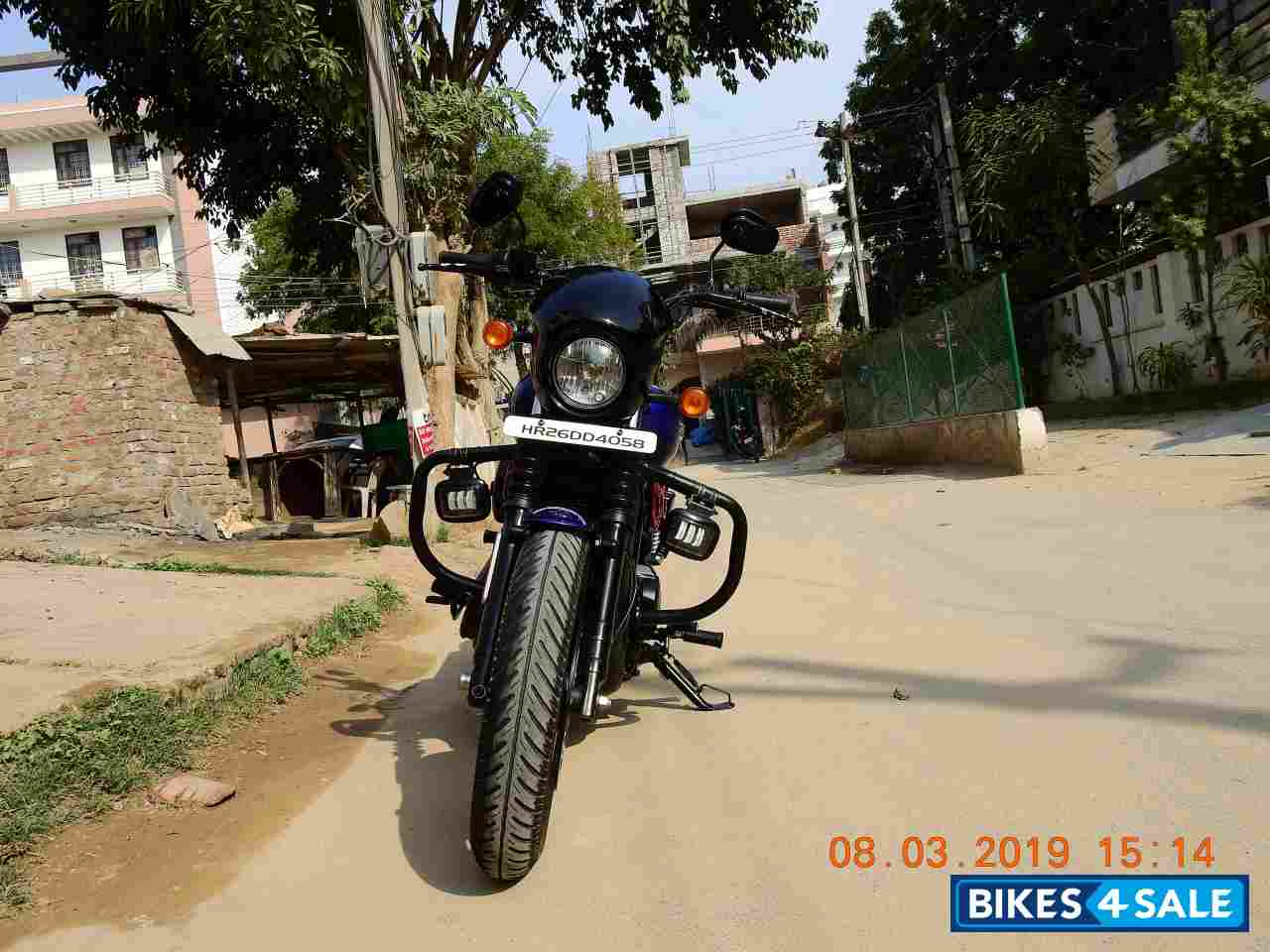 Superior Blue Harley Davidson Street 750